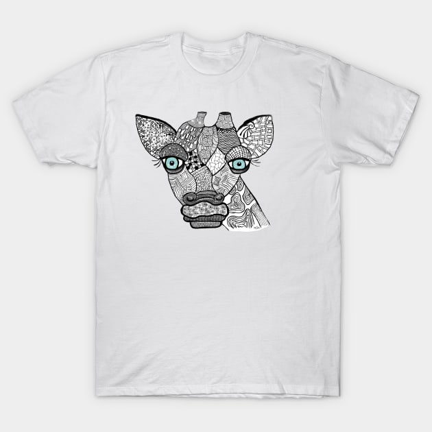 Doddle giraffe T-Shirt by msmart